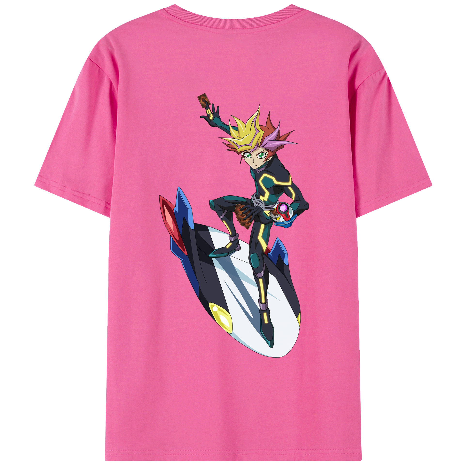 （画像用） 遊☆戯☆王 Yu-Gi-Oh! レディース半袖Tシャツ(バックプリント)